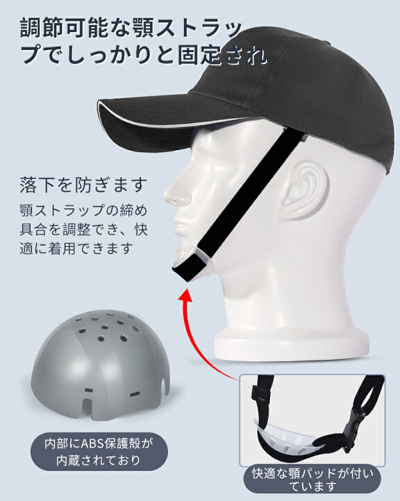 帽子型 ヘルメット 軽量 簡易ヘルメット 自転車 防災用キャップ 防災ヘルメット お洒落 耐衝撃 ラップ付き 安全ヘルメット 安全帽子 頭部保護 防災グッズ 軽量ヘルメット 簡易 作業用 防災 安全 JSKER 自転車 ヘルメット 大人 自転車ヘルメット 内蔵 帽子 キャップ