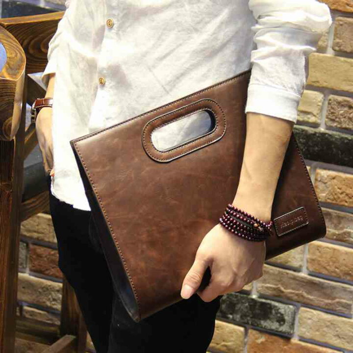 楽天市場】クラッチバッグ メンズ 人気 A4 40代 30代 刺繍 
