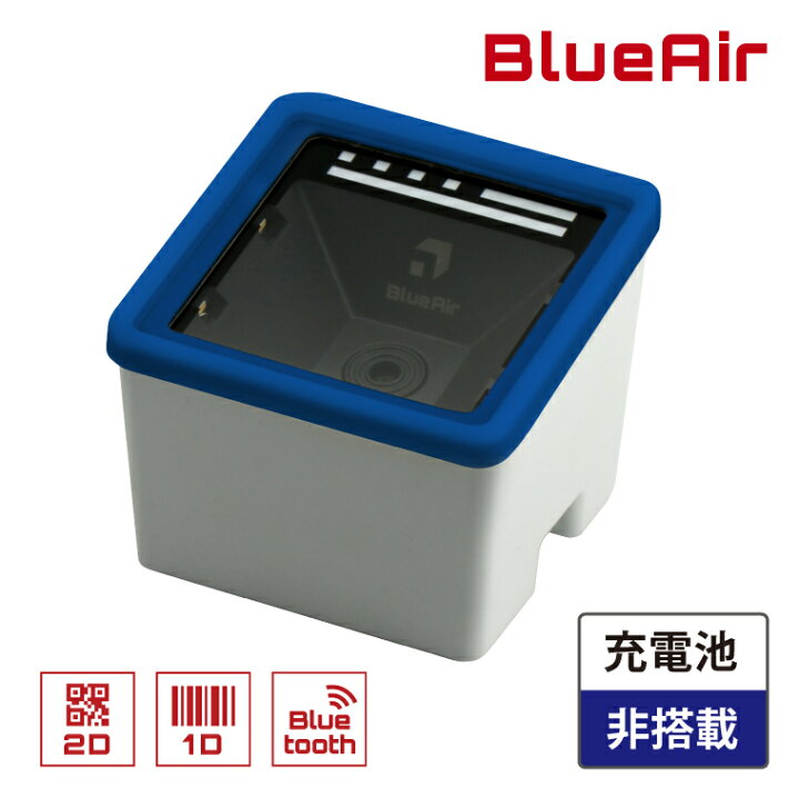 楽天市場】QRコードリーダー BLUEAIR-E-BT-FBL USB受電式 (バッテリ非 