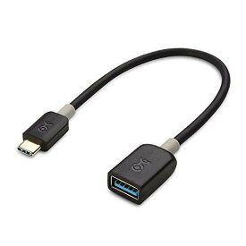 Cable Matters USB Type C to USB 3.0 変換アダプター USB-C to Type A 変換アダプター オス to メス 変換ケーブル USB 3.1 Type C to Type A 変換アダプター USB-C to USB-A 変換アダプター 5 Gbpsの転送スピード OTG対応 6インチ（ブラック）
