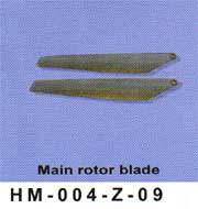 ■ラジコンヘリコプター消耗部品 人気ショップ 4ch#04 004-Z-09 Main rotor 期間限定特別価格 blade