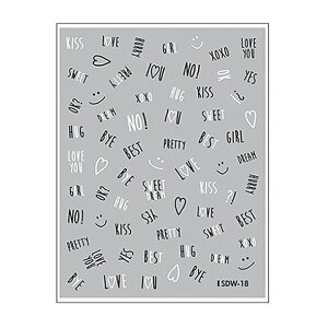 MEMORY EH[^[ lC V[ SDW-18 At@xbg KISS LOVEYOU