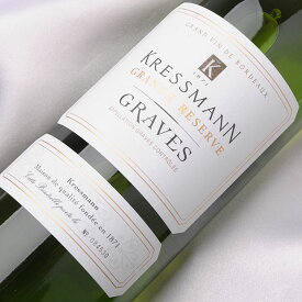 【クーポン配布中】白ワイン クレスマン グラーブ セック 750ml フランス AOC グラーヴ 白 辛口 KRESSMANN GRAVES SEC [W] /白 ワイン WINE 葡萄酒