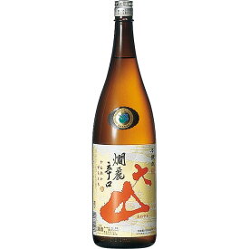 大山　燗麗辛口本醸造　加藤嘉八郎酒造　1800ml (日本酒)