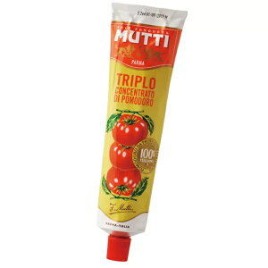 【P2倍!27日朝10時まで】3倍濃縮トマトペースト “トリプロ”/ムッティ社 185g