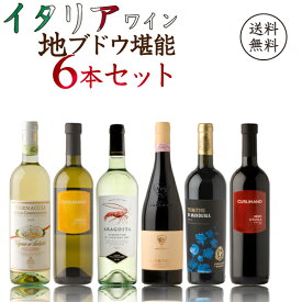 歴史ある地ブドウの宝庫！イタリアワイン地ブドウ堪能セット！赤白6本セット　750ml×6本