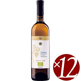 コッリ・ロマニョーリ　トレッビアーノ・ルビコーネ/チェヴィコ　750ml×12本 (白ワイン)