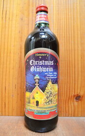 ホットワイン ハウザーズ グリューワイン クリスマスラベル 大型ボトル 赤ワイン 甘口 ミディアムボディ 1000ml (ハウザーズ グリューワイン) ホット ワインHauser's Gluhwein (Hot Wine) Christmas Label 1,000ml 9.9%