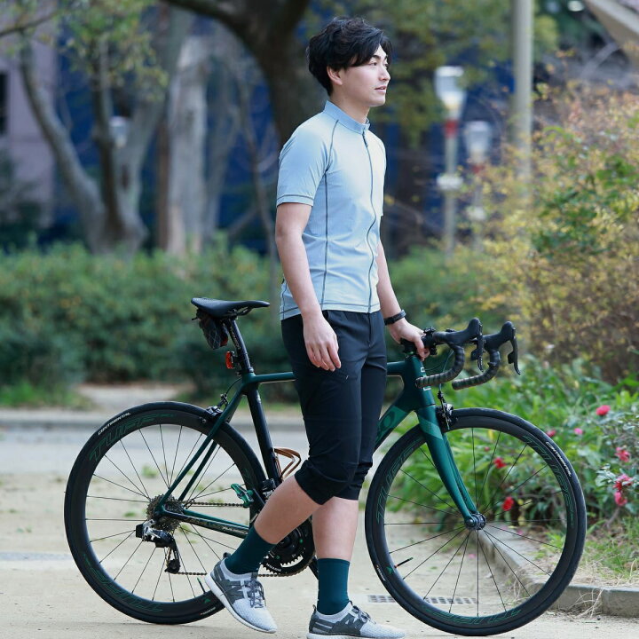 楽天市場 アウトレット Winner 送料無料 あす楽 サラカラメッシュ サイジャー メンズ 半袖 夏 吸水速乾 サイクルウェア サイクルジャージ カジュアル ベーシック おしゃれ ブランド クロスバイク ロードバイク シンプル 大きめ 日本製 大阪 Winner Store