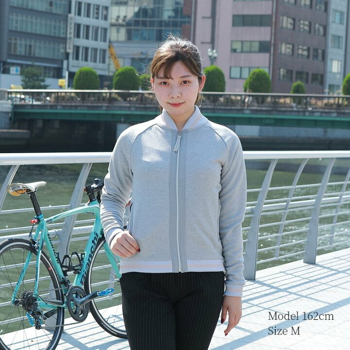 楽天市場 スーパーsale 30 Off 送料無料 あす楽 ラメ入りスタジャン レディース サイクリング 長袖 サイクルウェア ゴルフウェア カジュアル カットソー 吸水速乾 街乗り Uvカット コットンタッチ ロードバイク クロスバイク テニス おしゃれ ラッピング対応 日本製