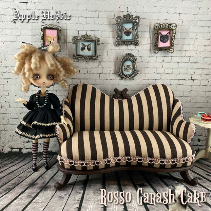 楽天市場 ドール チェア Rosso Garashcake ロッソ ガラシュ ケーキ ブライス サイズ 1 6 ドール用 二人掛けソファ 椅子 ウィッチーズキッチン楽天市場店 楽天市場 ドール チェア Rosso Garashcake ロッソ ガラシュ ケーキ ブライス サイズ 1 6 ドール用 二人掛けソファ 椅子 ウィッチーズキッチン楽天市場店