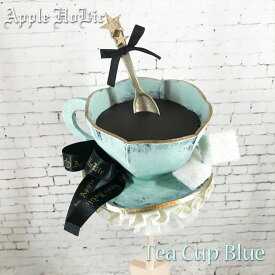 ドール用ハット【Teacup Blue・ティーカップ ブルー】1/6サイズ ブライス 帽子 ドール