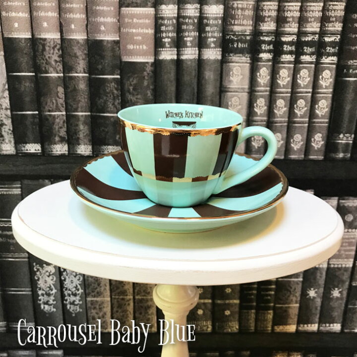 楽天市場】カップ＆ソーサー 【Carrousel Baby Blue・カルーセル BABY 
