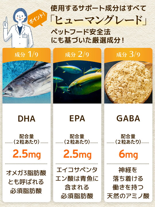 楽天市場】【継続10%OFF】 犬 シニア サプリ 国産 無添加 （ 脳 の健康 