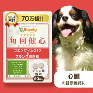 【初回限定半額キャンペーン】 犬 心臓 サプリ 国産 無添加 （心臓の健康維持） 心臓ケア 心臓サポート …