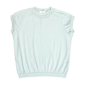 homspun ホームスパン 30/1天竺 キャップスリーブ Tシャツ 6382