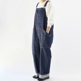 HARVESTY ハーベスティ DENIM CLOTH OVERALLS デニムクロスオーバーオール A12007