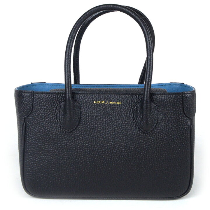 楽天市場】ADMJ エーディーエムジェイ SHRINKLEATHER MINI TOTEBAG  