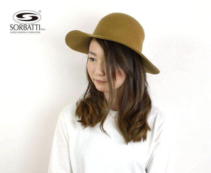 Panama Cappelli Sorbatti 楽天市場】SORBATTI WOMAN'S CRASHBLE FELT