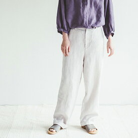 fog linen work フォグリネンワーク GIANNA PANTS ALBATRE ジアンナ パンツ アルバートル LWA302-2697