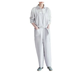 fog linen work フォグリネンワーク SAMMY SALOPETTE ICE GREY サミー サロペット アイスグレー LWA373-1073