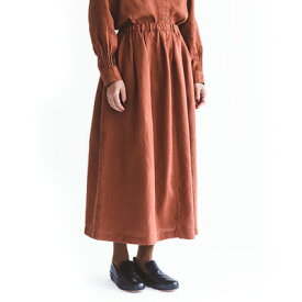 fog linen work フォグリネンワーク イチカ スカート パン ブリュレ ICHIKA SKIRT PAIN BRULE LWA569-2709