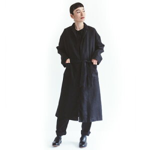 fog linen work �t�H�O���l�����[�N LOTTE COAT BLACK ���b�e �R�[�g �u���b�N LWA634-17