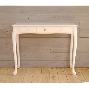 ワークデスク パソコンデスク 書斎机 幅90cm 猫脚 ホワイト 白 木製 アンティーク風 ワーキングデスク オフィデスク 事務机 事務デスク オフィス用デスク オフィステーブル 書斎デスク つく