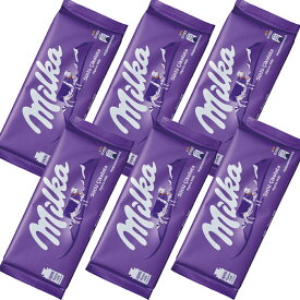 ミルカ チョコレート アルペンミルク 100g 6個セット 送料無料 ドイツチョコ 世界のトップブランド