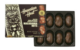 ハワイアンホースト マカダミアナッツ チョコレート 4oz 8粒 送料無料 HawaiianHost ハワイお土産 マカデミアナッツチョコレート