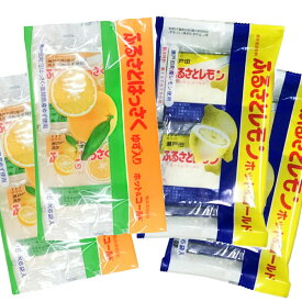 瀬戸田産レモン使用 ふるさとレモン ふるさとはっさく 各2袋 合わせて4袋セット 粉末清涼飲料 送料無料 広島県三原農業協同組合