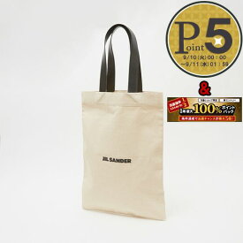 【4/28(日)0時～24時間限定ポイント5倍】 ジルサンダー JIL SANDER トートバッグ BOOK TOTE GRANDE J25WC0004 P4917 280 NATURAL