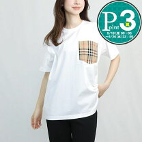 楽天市場】バーバリー チェックラベル コットンTシャツの通販