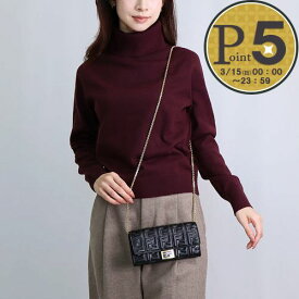 【19日20時〜28h限定ポイント5倍】 フェンディ FENDI チェーンウォレット 長財布 コンチネンタル 8M0365 AAJD F0KUR NERO ORO SOFT