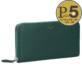 【19日20時〜28h限定ポイント5倍】 フェンディ FENDI 長財布 SELLERIA セレリア 7M0210 AP3C F1TUN NORI+ARGILLA+P