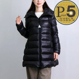 【20日20時〜4h限定ポイント5倍】 モンクレール レディース ハーフコート SUYEN 1B200 00 53052 BLACK（999） MONCLER 【お取り寄せ】