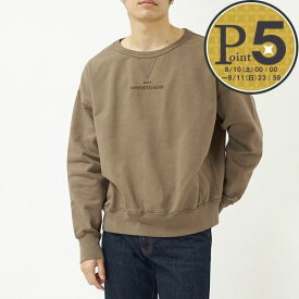 【5/25(土)0時～24時間限定ポイント5倍】 メゾンマルジェラ MAISON MARGIELA メンズ トレーナー S50GU0194 S25520 Military Olive (728)