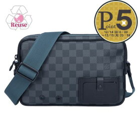 【15日0時〜24h限定ポイント5倍】 【リユース品】 ルイヴィトン LOUIS VUITTON バッグ ショルダーバッグ アルファ・メッセンジャー N40188 ブラック 【お取り寄せ】