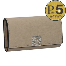 【15日0時〜24h限定ポイント5倍】 ロエベ LOEWE キーケース アナグラム C821K92X01 2150 ARENA/SAND 【お取り寄せ】