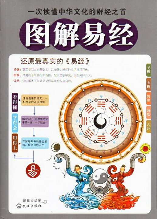 楽天市場】図解易経 中国古代哲学暢銷書易経入門 中国語版書籍/图 