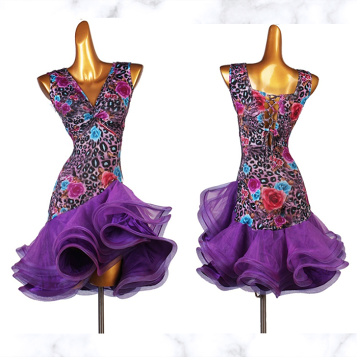 楽天市場】社交ダンスドレス・衣装 本格ラテンドレスV0904 : レンタル