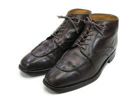 【中古】【送料無料】THIPA FOOTWEAR SELLECTION6.5 / (24.5cm〜25.0cm) イギリス製・ショートブーツメンズシューズ 紳士 靴 ビジネス カジュアル メンテナンス済