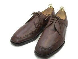 【中古】【送料無料】LOAKE (ローク)10 EEE / (28.0cm〜28.5cm) イギリス製・Uチップメンズシューズ 紳士 靴 ビジネス カジュアル メンテナンス済