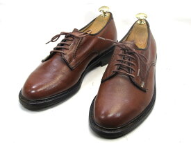【中古】【送料無料】OXFORD6 / (24.0cm〜24.5cm) イギリス製・プレーントゥメンズシューズ 紳士 靴 ビジネス カジュアル メンテナンス済