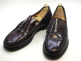【中古】【送料無料】SEBAGO HANDSEWNS8.5 A / (25.0cm〜25.5cm) ローファーメンズシューズ 紳士 靴 ビジネス カジュアル メンテナンス済