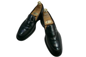 【中古】【送料無料】Massimo Dutti (マッシモドゥッティ)42 (26.0cm〜26.5cm) レザーデッキシューズローファーメンズシューズ 紳士 靴 ビジネス カジュアル メンテナンス済