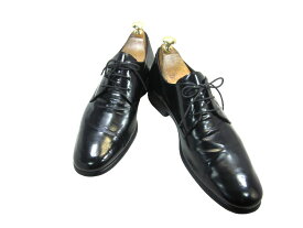 【中古】【送料無料】Cole Haan (コールハーン)8 (25.5cm〜26.0cm) イタリア製・プレーントゥメンズシューズ 紳士 靴 ビジネス カジュアル メンテナンス済