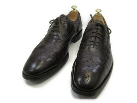 【中古】【送料無料】BEXLEY (ベクスレー)43 / (27.5cm〜28.0cm) グッドイヤー・ウイングチップメンズシューズ 紳士 靴 ビジネス カジュアル メンテナンス済