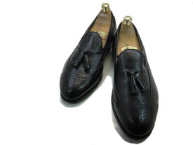 【中古】【送料無料】FOOTJOY（フットジョイ）9.5 EEE (27.0cm〜27.5cm) アメリカ製・タッセルローファーメンズシューズ 紳士 靴 ビジネス カジュアル メンテナンス済