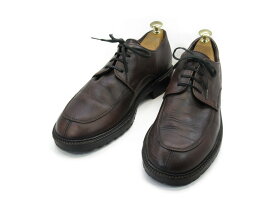 【中古】【送料無料】J.CREW (ジェイクルー)7.5 / (24.5cm〜25.0cm) イタリア製・Yチップメンズシューズ 紳士 靴 ビジネス カジュアル メンテナンス済